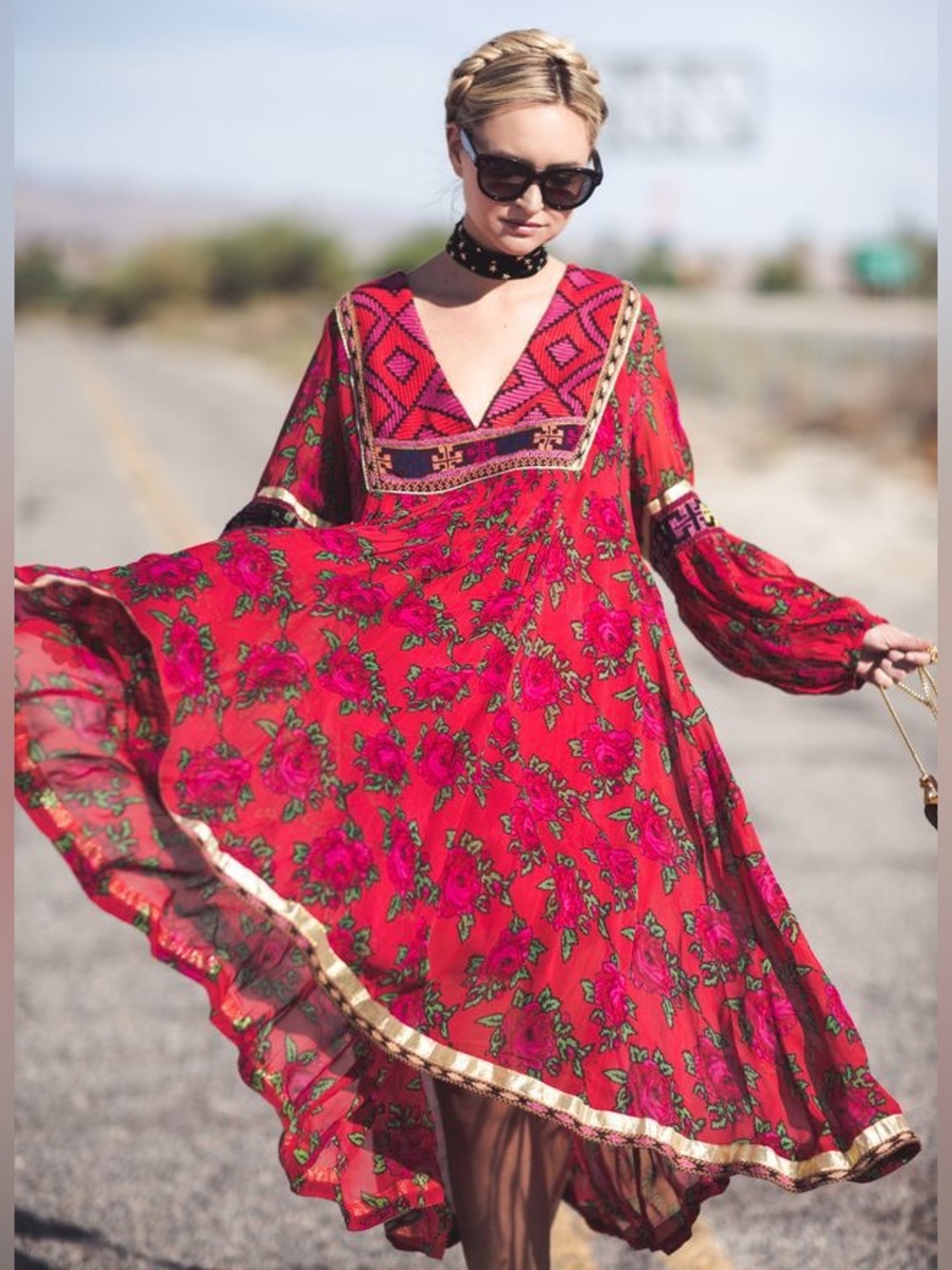 Free People Bold Blooms Midi
Dress Size M/L